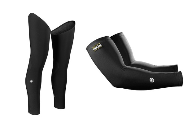 Cycling arm and leg warmers