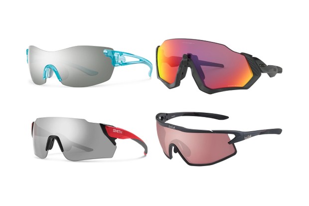 Cycling sunglasses and goggles
