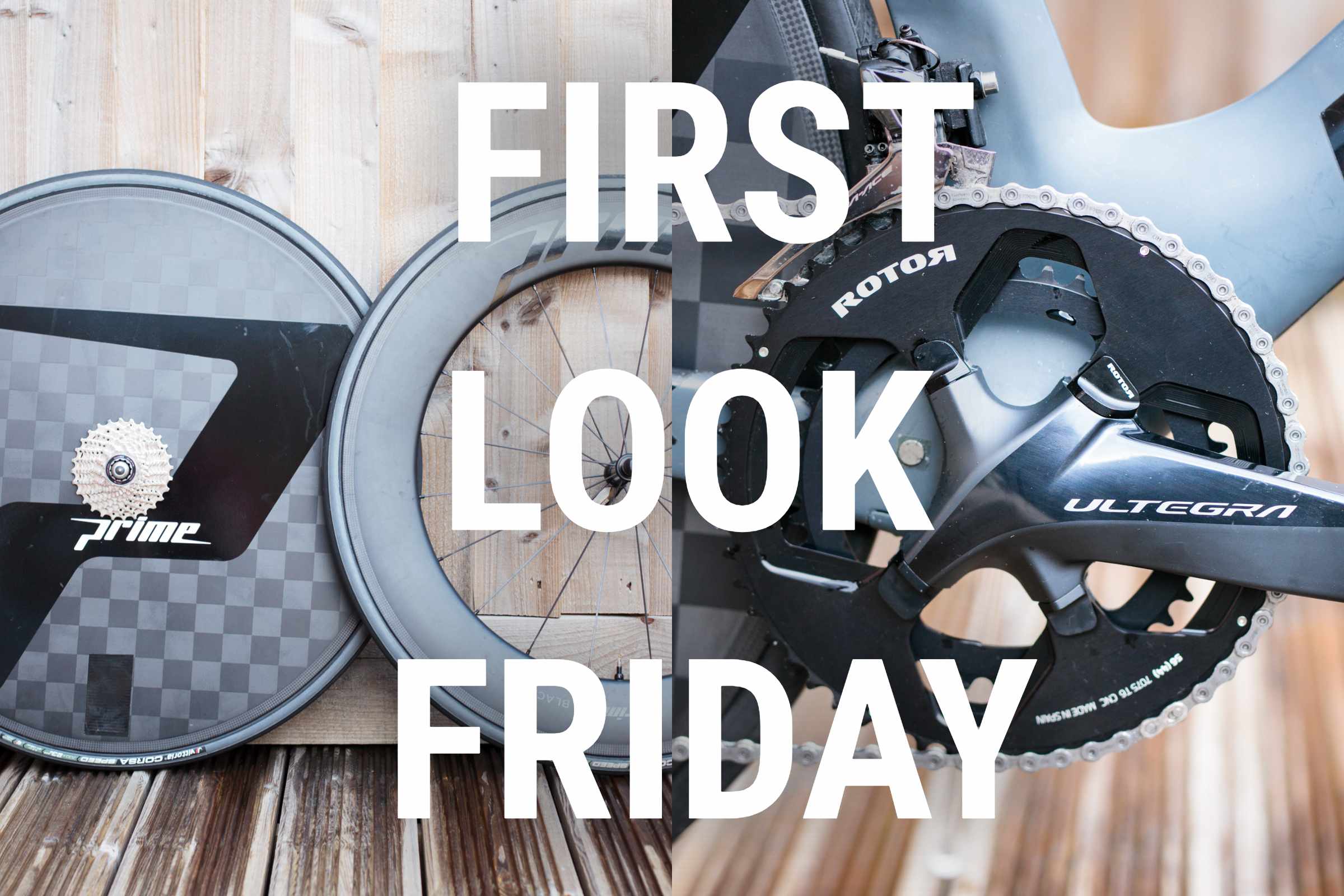 FLF Prime time trial wheels and Rotor chainrings