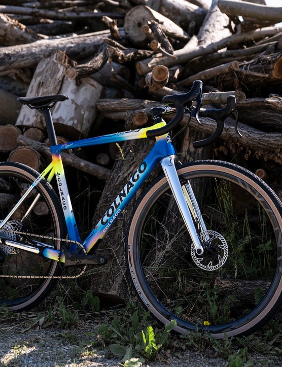 Nathan Haas's Colnago G3-X gravel bike for Unbound 2022