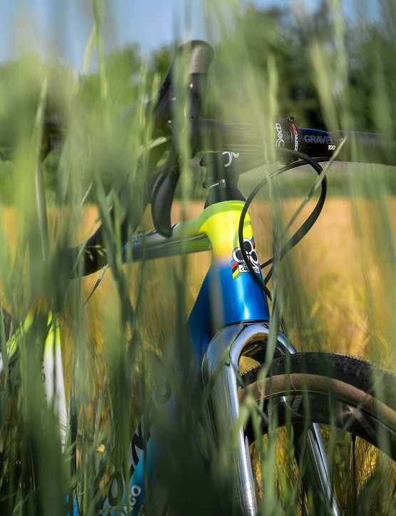 Nathan Haas's Colnago G3-X gravel bike for Unbound 2022