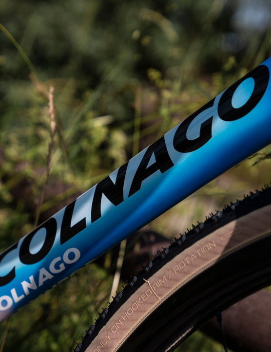 Nathan Haas's Colnago G3-X gravel bike for Unbound 2022