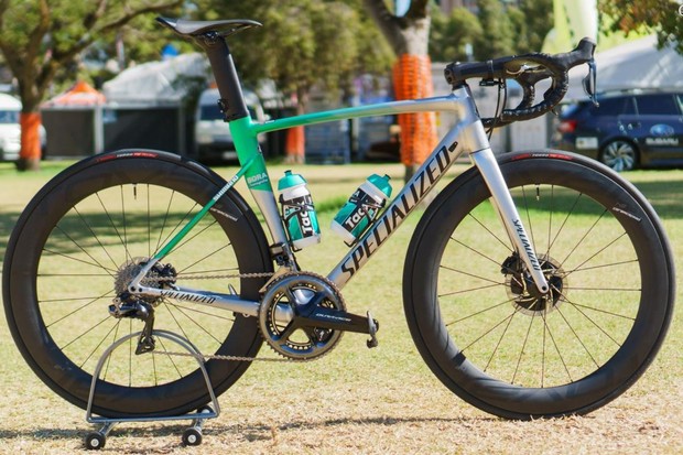 Peter Sagan's Specialized Allez Sprint alloy race bike