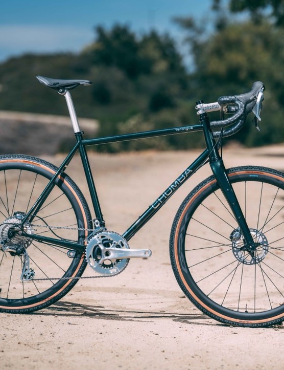 Texan builder, Chumba's gravel bike with Shimano GRX Limited.